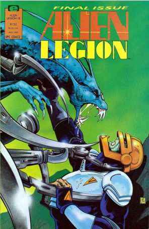 Alien Legion (Vol. 2) #18 VF ; Epic comic book