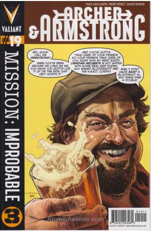 Archer and Armstrong (2nd Series) #19 VF ; Valiant comic book