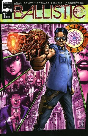 Ballistic (Black Mask) #1 VF ; Black Mask comic book
