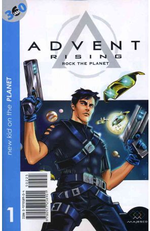 Advent Rising: Rock the Planet #1 VF ; Majesco comic book