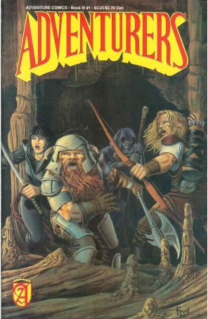 Adventurers, The (Book 3) #1 VF ; Adventure comic book