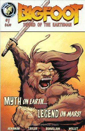 Bigfoot: Sword Of The Earthman (2nd Series) #1 VF ; Action Lab comic book