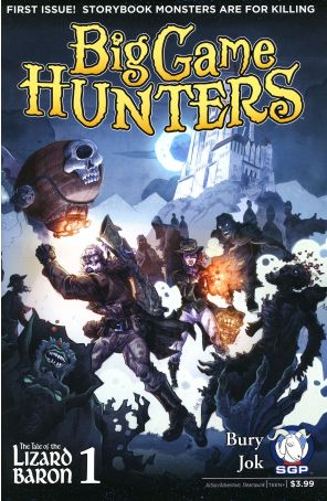 Big Game Hunters #1 VF ; Space Goat Productions comic book