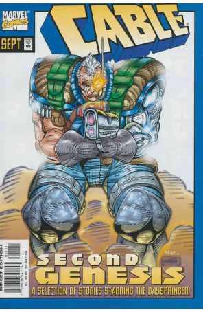 Cable: Second Genesis #1 published by Marvel with cover art by Rob Liefeld
