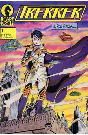 Trekker (Dark Horse) #1 published by Dark Horse with cover art by Ron Randall