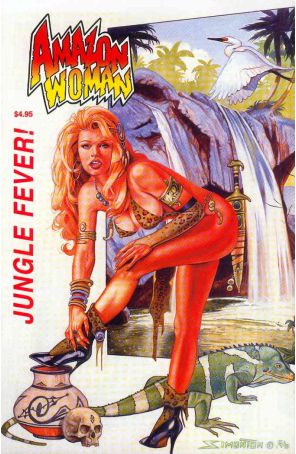 Amazon Woman: Jungle Fever #1 VF ; FantaCo comic book