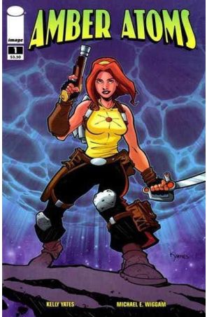Amber Atoms #1 VF ; Image comic book