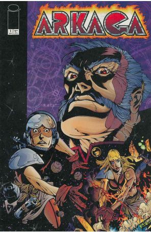 Arkaga #1 VF ; Image comic book