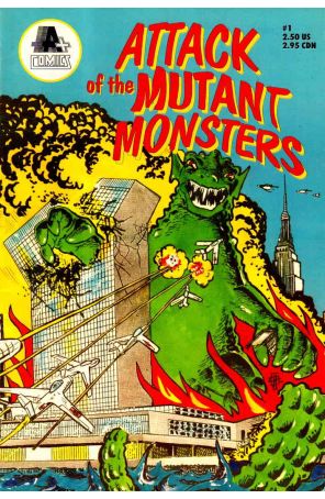 Attack of the Mutant Monsters #1 VF ; A+ comic book