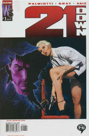 21 Down #1 VF; WildStorm | we combine shipping