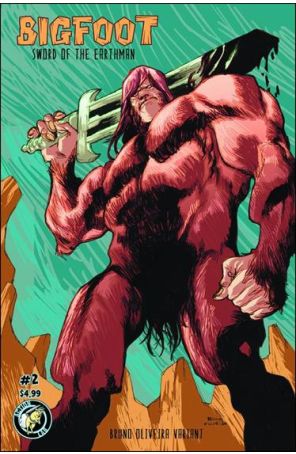 Bigfoot: Sword Of The Earthman (2nd Series) #2A VF ; Action Lab comic book