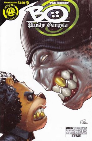 Bo Plushy Gangsta #2A VF ; Action Lab comic book