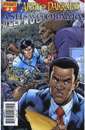 Army of Darkness: Ash Saves Obama #2A VF ; Dynamite comic book