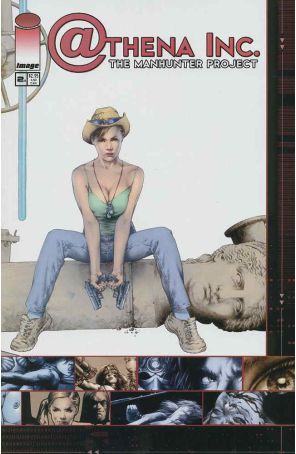 Athena Inc. The Manhunter Project #2A VF ; Image comic book