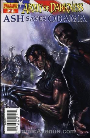 Army of Darkness: Ash Saves Obama #2B VF ; Dynamite comic book