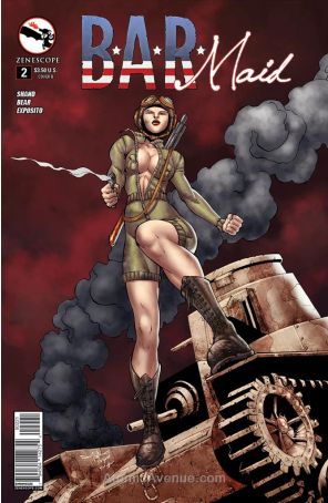 B.A.R. Maid #2B VF ; Zenescope comic book