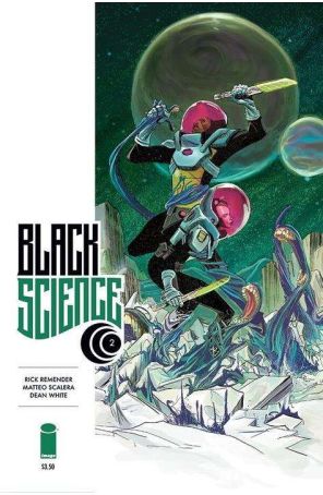 Black Science #2B VF ; Image comic book