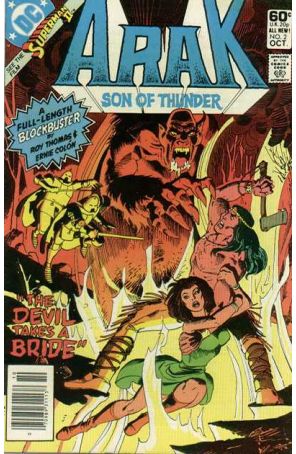 Arak Son of Thunder # 2 (Newsstand)