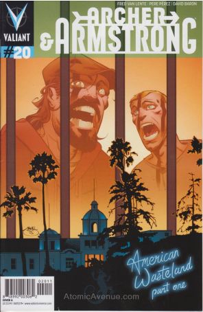Archer and Armstrong (2nd Series) #20A VF ; Valiant comic book