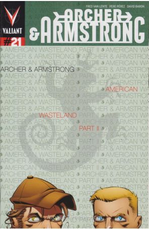 Archer and Armstrong (2nd Series) #21A VF ; Valiant comic book