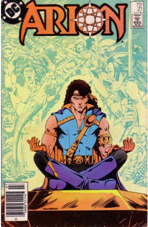 Arion, Lord of Atlantis #21 (Newsstand) VF ; DC comic book