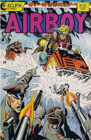 Airboy #22 VF ; Eclipse comic book
