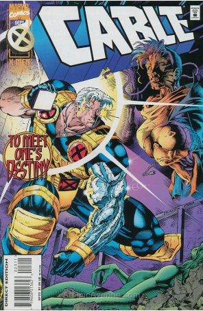 Cable #23 Deluxe published by Marvel with cover art by Ian Churchill