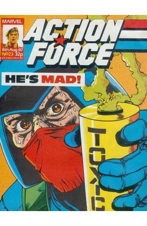 Action Force (Marvel UK) #23 VF ; Marvel UK comic book