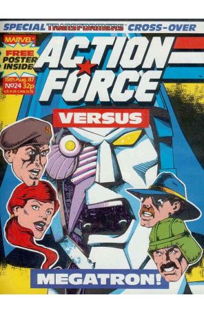 Action Force (Marvel UK) #24 VF ; Marvel UK comic book