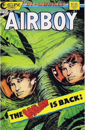 Airboy #24 VF ; Eclipse comic book