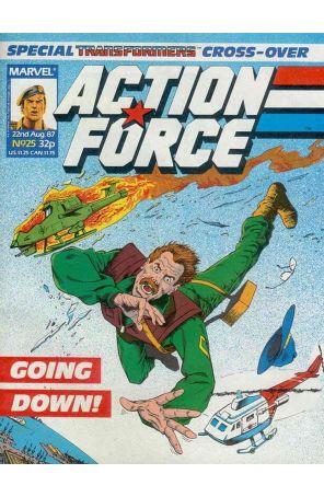 Action Force (Marvel UK) #25 FN; Marvel UK | G.I. Joe Transformers - we combine