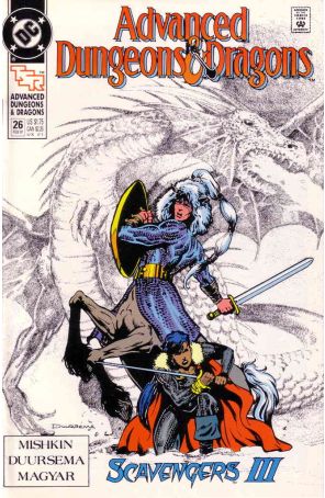 Advanced Dungeons And Dragons #26 VF ; DC comic book