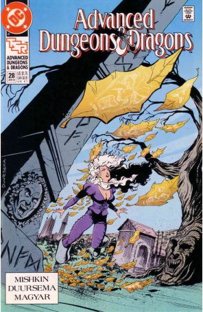 Advanced Dungeons And Dragons #28 VF ; DC comic book