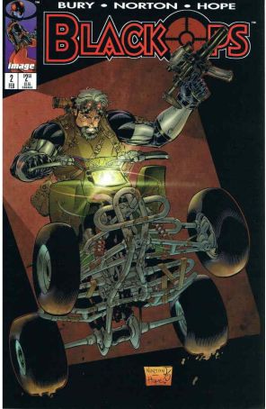 Black Ops #2 VF ; Image comic book