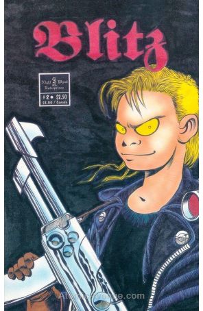 Blitz #2 VF ; Night Wynd comic book