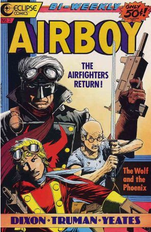 Airboy #2 VF ; Eclipse comic book