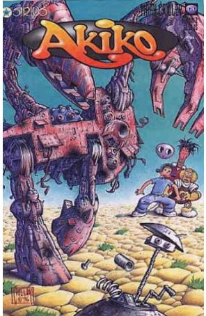 Akiko #2 VF ; Sirius comic book