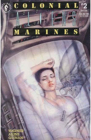 Aliens: Colonial Marines #2 VF ; Dark Horse comic book