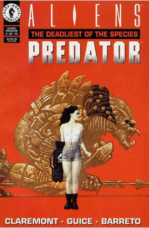 Aliens/Predator: The Deadliest of the Species #2 VF ; Dark Horse comic book