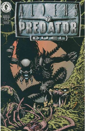 Aliens vs. Predator: Duel #2 VF ; Dark Horse comic book