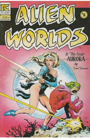 Alien Worlds #2 FN; Pacific | Dave Stevens - we combine shipping