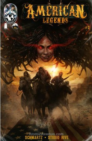 American Legends #2 VF ; Image comic book