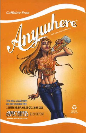 Anywhere #2 VF ; Arcana comic book