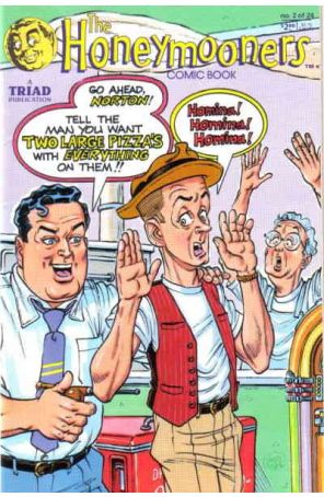 Honeymooners, The (Triad) #2 VF ; Triad comic book