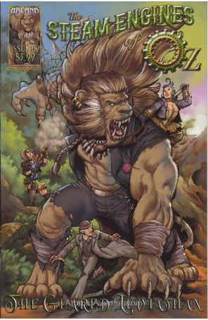 Arcana Studios Presents: Steam Engines of Oz: The Geared Leviathan #2 VF ; Arcana comic book