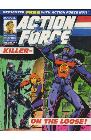 Action Force (Marvel UK) #2 VF; Marvel UK | G.I. Joe - we combine shipping