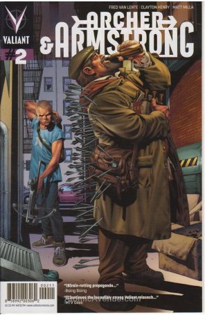 Archer and Armstrong (2nd Series) #2 VF ; Valiant comic book