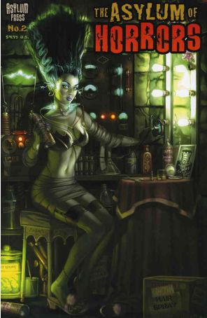 Asylum of Horrors #2 VF ; Asylum comic book