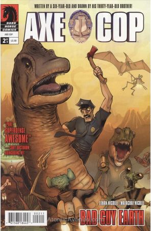 Axe Cop: Bad Guy Earth #2 VF ; Dark Horse comic book