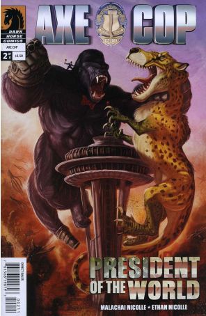 Axe Cop: President of the World #2 VF ; Dark Horse comic book
